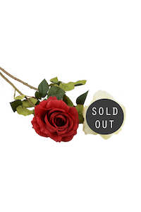 Artificial Flowers Foliage: Alinka Silk Rose - Box of 24 (unit 1)