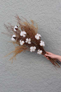 Dried Flowers: Farmhouse Assorted Dried Floral Bunch (unit 4 +24)