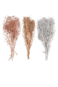 Dried Flowers: Dried Metallic Babies Breath (unit 12 + 24)