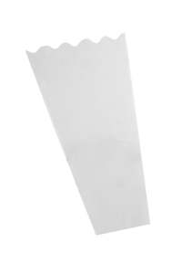 Floral Sleeves: Floral Sleeve-Clear Scallop Edge PK100 (unit 1 + 20)