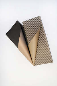 Wrapping Paper: DBL Sided Kraft Paper Sheets- Copper/Black PK50 (unit 1)