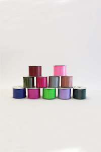 Ribbons Cords Strings: Cut Sealed Organza Ribbon 75mm (unit 1)