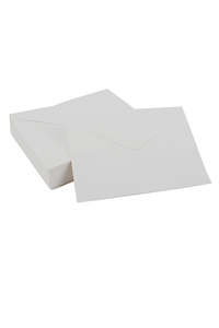 Cards: White Card Envelopes 500pcs (unit 1)