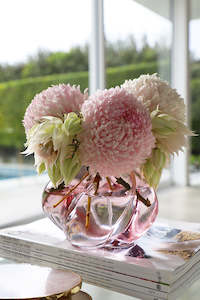 Glassware: Lintel Glass Vase (unit 4+ 12)