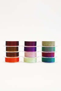 Vandoros: 25mm Shot Organza Ribbon (unit 1)