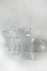 Clear Flower Bag pk10 (unit 1)