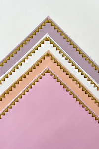 Seashell Border Pearlwrap pk40 (unit 1)