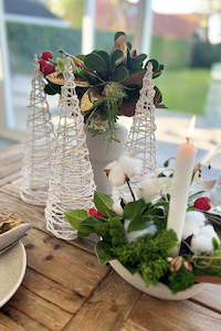 Rattan Christmas Cone (Unit 3 + 12)