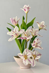 Ceramic: Ceramic Ikebana Bowl (unit 4 + 24)