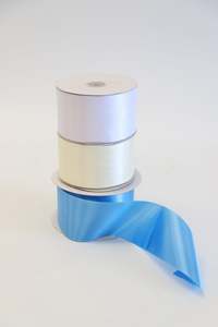 W/Edge Satin Ribbon 75mm (unit 1)