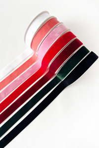 25mm Velvet Ribbon (unit 1)