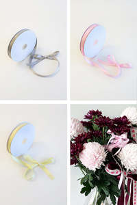 Ribbons Cords Strings: D/Sided W/Edge Satin Ribbon 17mm (unit 1)