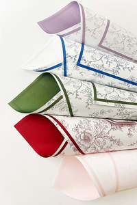 Packaging: Line Drawn Flower Print Pearlwrap pk40 (unit 1)