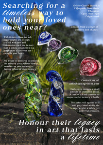 Grinter Glass Memorial Koru, Memorial Glass