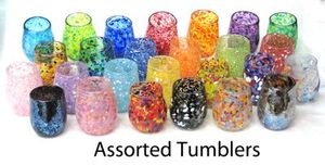 Grinter Glass Tumblers (each), Tumblers