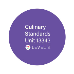 US 13343 - Demonstrate knowledge of nutrition in commercial catering