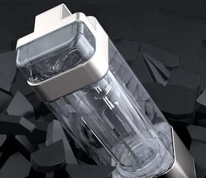 Water purifier: 9000ppb Portable Hydrogen Water Bottle Generator + Activated Carbon Filter + Hydrogen Inhaler Kit