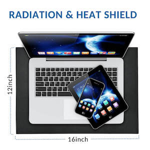 Faraday Bags: Laptop Pad Anti - EMF Radiation Protection & Heat Shield