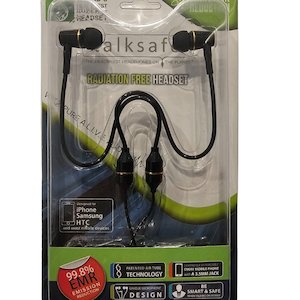 Back To School: Anti-Radiation Air Tube headphones / Earbuds - Reducing Radiation and Promoting Safe Listening