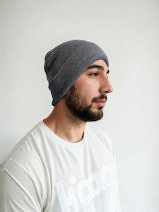 Emf Protection: EMF Blocking Warm Wool Beanie by SCRT - Grey