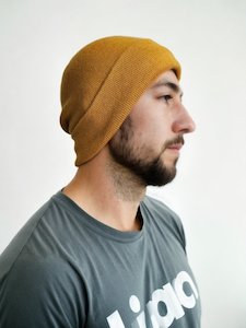 EMF Blocking Warm Wool Beanie by SCRT - Yellow