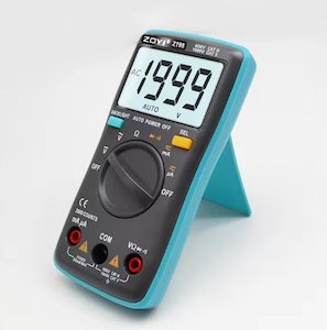 Testing Equipment: Auto Ranging Multimeter - Measure Body Voltage (Perform a Earthing Body Voltage Test)