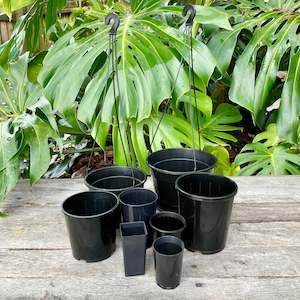 Black Nursery Pot Sample Set