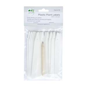 Accessories: Plant Labels with Pencil 25pk
