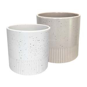 Cover Pots: Dune Ceramic Cover Pot - 13cm