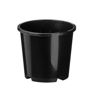 Pots: Black Nursery Pot 14cm (1.3L)