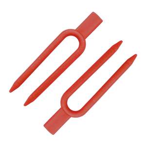 One Offs Reduced To Clear: Red Plant Soil Pins 5cm - CLEARANCE