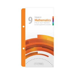 Products: YEAR 9 Mathematics Fold-Out Notes StudyPass