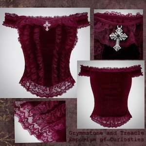 ball: Severine Velvet Bodice