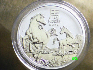 Products: 1 Oz Silver Coins - 2026 Lunar Horse Perth Mint 2