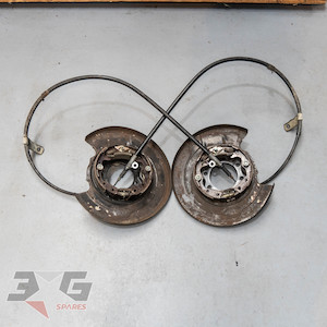 Gear Boxes Driveline Parts: Nissan Drum Type Rear Handbrake E Brake Conversion SET 296mm
