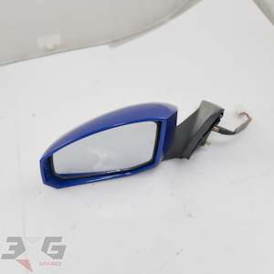 Nissan Z33 Fairlady Z 350Z LH LEFT Door Electric Mirror 02-09 B17 Blue