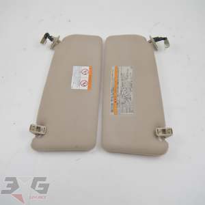 JDM Toyota JCE10 Altezza LH & RH Sun Visor Pair Gita GXE SXE IS200 IS300 LN00