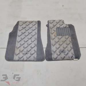 JDM Nissan S13 180SX RHD Interior Front Floor Mats Left & Right 89-98