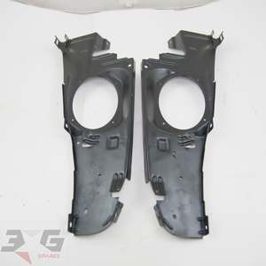 Interior: Nissan S13 180SX Rear Speaker Parcel Shelf Bracket Pair LH & RH 200SX 240SX