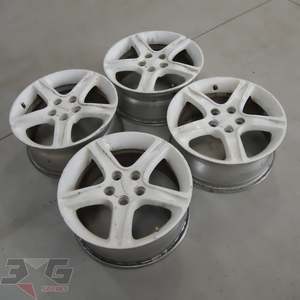 Wheels Tyres: Toyota JCE10 Altezza 17x7 +50 & 17x7.5 +55 Rear Alloy Wheel set 5x114.3 PCD