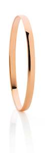 9ct Rose Gold Golf Bangle