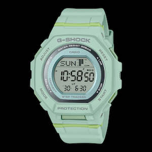 G Shock: Green Gsquad digital step tracker