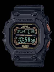 G shock digital tough solar black and rust coolour 200m