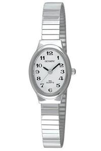Olympic: Olympic Swiss Movement Steel Expanding Bracelet
