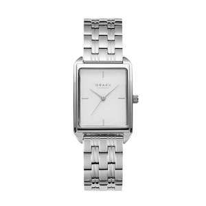 Rectangle face Okaku, Stainless steel.