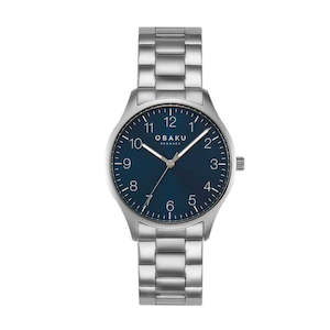 Mens Watches: Stainless Steel gents full figure Obaku