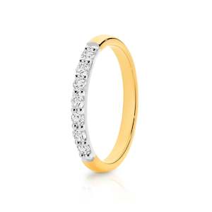 Diamond Claw Set Eternity Band