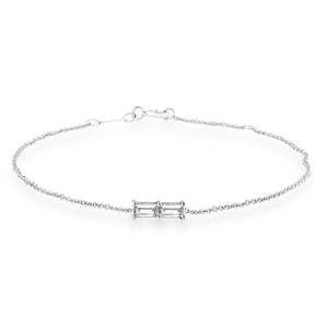 Baguette Diamond Set Bracelet