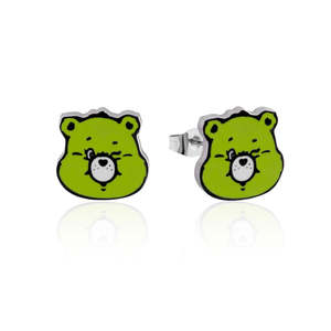 Care Bears Good Luck Bear Enamel Stud Earrings