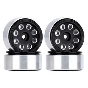 Trucks Cars: 4PCS 1.0" CNC Metal Beadlock Rims 1/24th Scale